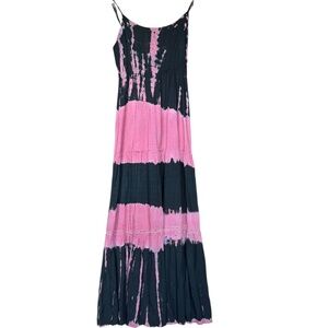 Earthbound Tie Dye Maxi Dress Sz S‎